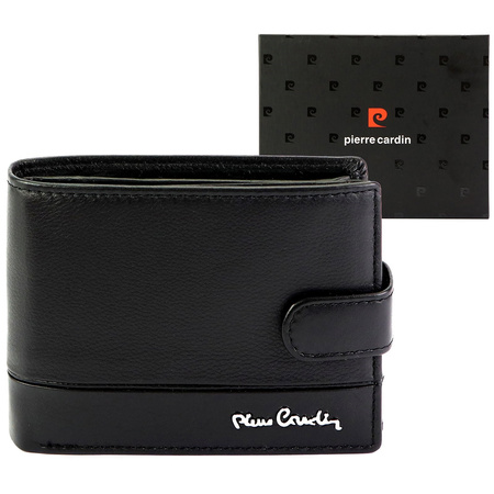 Portfel męski skórzany skóra naturalna Pierre Cardin