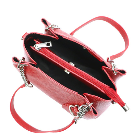 Torebka torebki skórzana damska skóra naturalna Luka