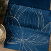 OBRUS BLINK 12 35 X 140 CM GRANATOWY