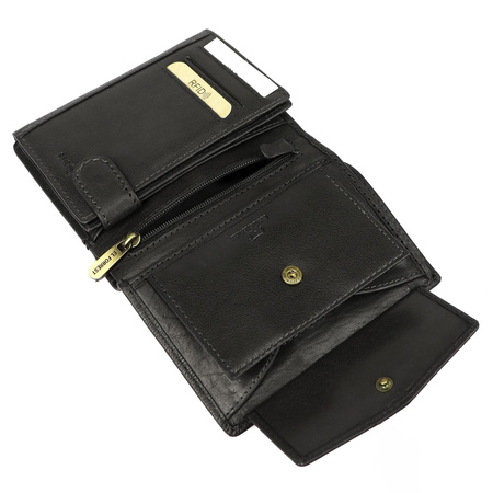 Portfel męski skórzany skóra naturalna El Forrest 