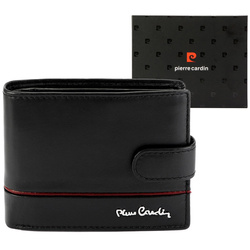 Portfel męski skórzany skóra naturalna Pierre Cardin