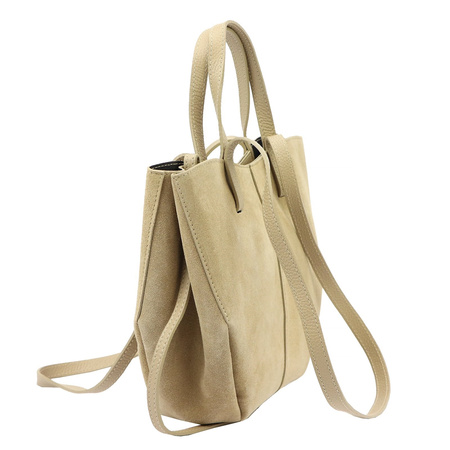 Torebka torebki skórzana damska skóra naturalna Luka