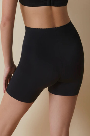 Faja Pantalón 504 modelujące figi z nogawkami, negro-czarny