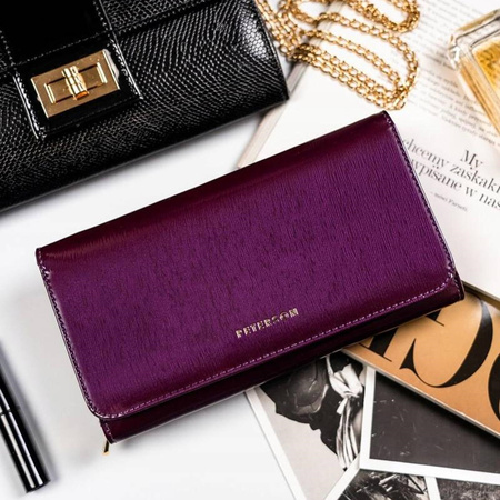 Portfel damski skórzany skóra naturalna Peterson