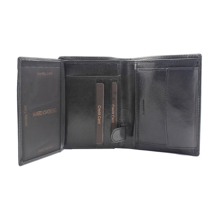 Portfel męski skórzany skóra naturalna Mato Grosso 