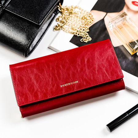 Portfel damski skóra naturalna skórzany Peterson