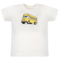 T-shirt FUN TIME écru,autobus 140