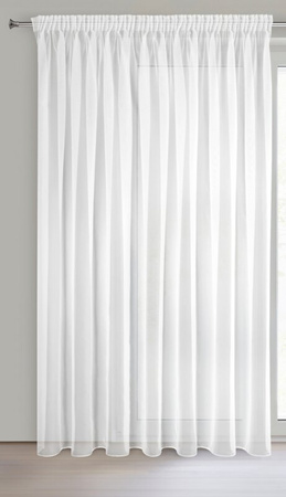 FIRANA GOTOWA LUCY NA TAŚMIE 400 X 300 CM BIAŁY