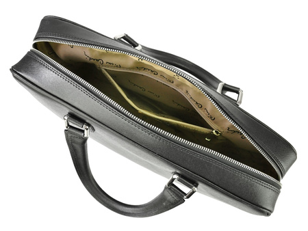 Teczka na dokumenty skórzana skóra naturalna Pierre Cardin