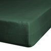 PRZEŚCIERADŁO Z GUMKĄ JERSEY D91 240 X 220 X 30 CM BUTELKOWY ZIELONY