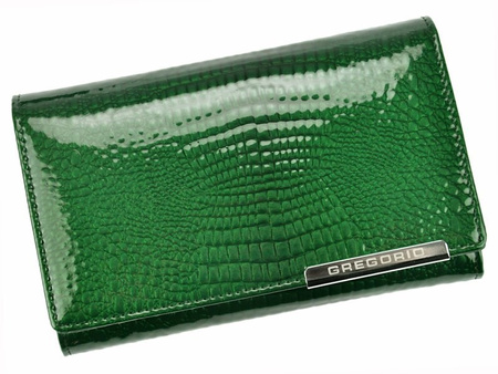 Portfel damski skóra naturalna skórzany Gregorio 