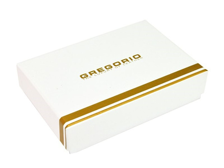 Portfel damski skóra naturalna skórzany Gregorio 