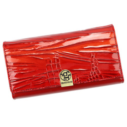 Portfel damski skórzany skóra naturalna + skóra ekologiczna Gregorio