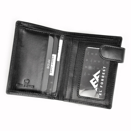 Portfel męski skórzany skóra naturalna El Forrest 