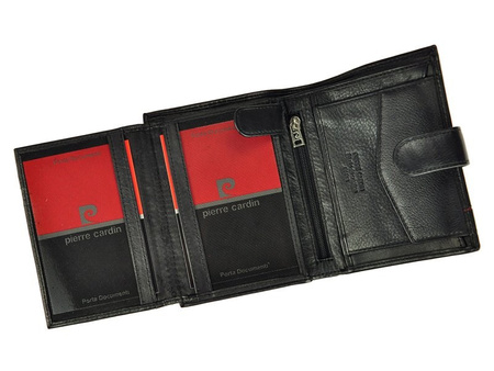 Portfel męski skórzany skóra naturalna Pierre Cardin