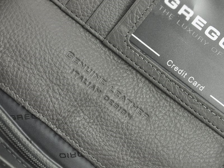 Portfel damski skórzany skóra naturalna Gregorio 