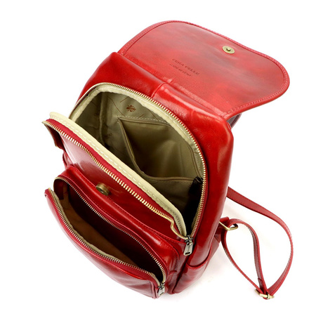 Plecak damski skórzany skóra naturalna Florence