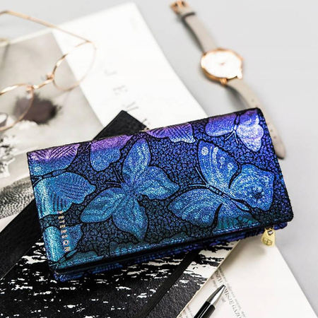 Portfel damski skóra naturalna skórzany Peterson 