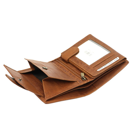 Portfel męski skórzany skóra naturalna Nordee