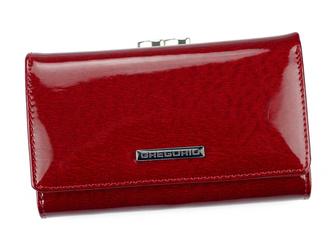 Portfel damski skórzany skóra naturalna Gregorio