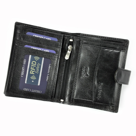 Portfel męski skórzany skóra naturalna Rovicky 