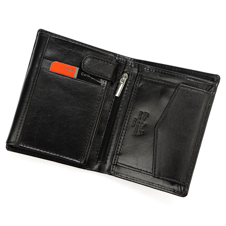 Portfel męski skórzany skóra naturalna Pierre Cardin