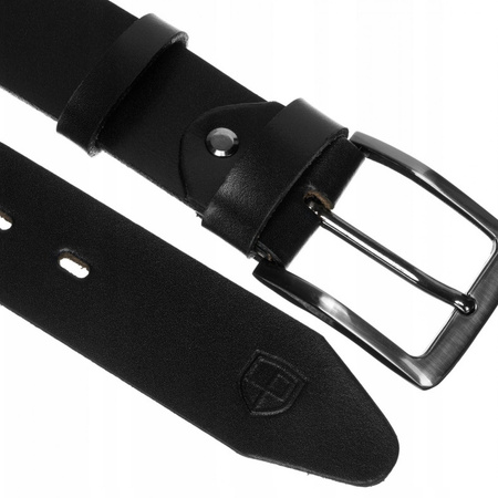 Pasek męski skórzany skóra naturalna Peterson