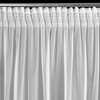 ZASŁONA GOTOWA JULIA NA TAŚMIE 350 X 270 CM BIAŁY
