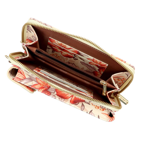 Portfel damski skórzany skóra ekologiczna Cavaldi 