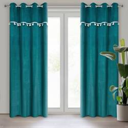 ZASŁONA GOTOWA KIDS 1 140 X 250 CM CIEMNOTURKUSOWY