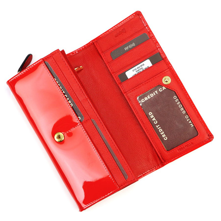 Portfel damski skórzany skóra naturalna Mato Grosso 