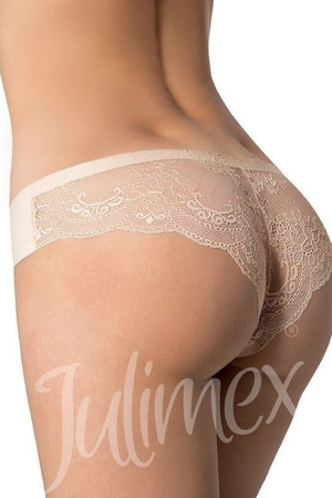 JULIMEX TANGA FIGI DAMSKIE BEŻOWE M