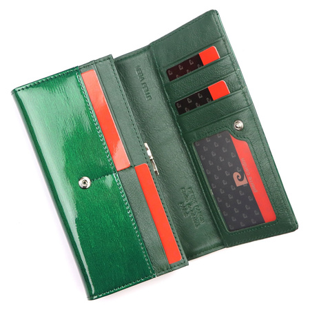 Portfel damski skórzany skóra naturalna Pierre Cardin 