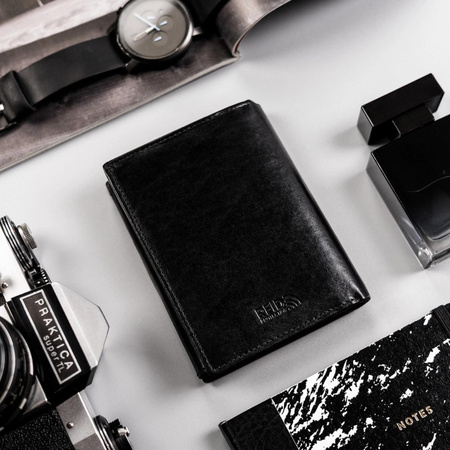 Portfel męski skórzany skóra naturalna Peterson