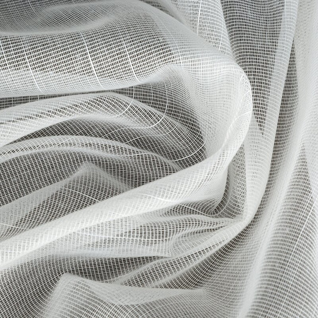 FIRANA GOTOWA MONIC 140 X 260 CM BIAŁY