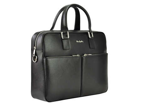 Teczka na dokumenty skórzana skóra naturalna Pierre Cardin