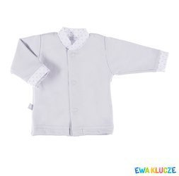 KAFTAN NEWBORN SZARY Ewa Klucze