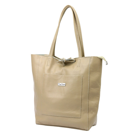 Torebka damska skórzana skóra naturalna MiaMore 