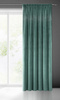 ZASŁONA GOTOWA AURORA NA TAŚMIE 140 X 270 CM CIEMNOTURKUSOWY