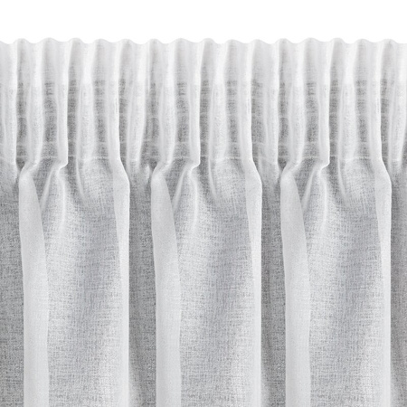 FIRANA GOTOWA LENA NA TAŚMIE 350 X 270 CM BIAŁY