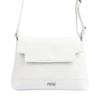 MiaMore torebka listonoszka skóra naturalna biały