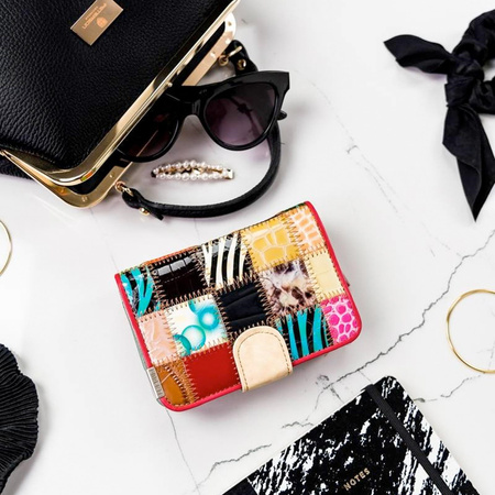 Portfel damski skórzany skóra naturalna Lorenti 