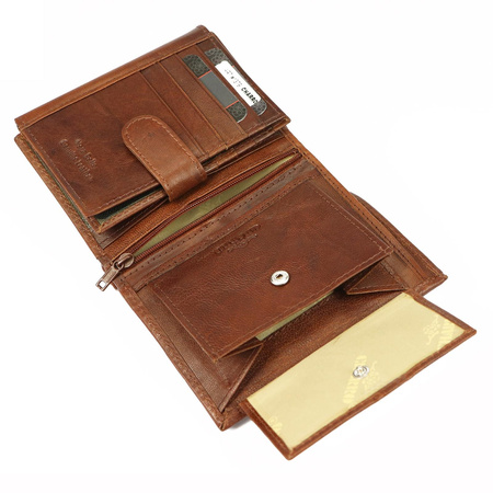 Portfel męski skórzany skóra naturalna Charro 