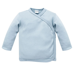 Kaftanik niemowlęcy wiąz LOVELY DAY BABYBLUE niebieski 50