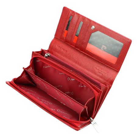 Portfel damski skórzany skóra naturalna Pierre Cardin