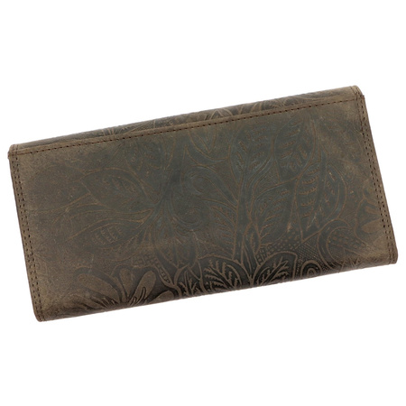 Portfel damski skórzany skóra naturalna Nordee