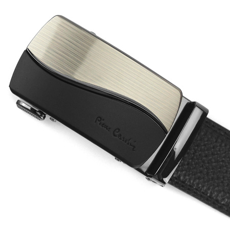 Pierre Cardin pasek czarny - mężczyzna