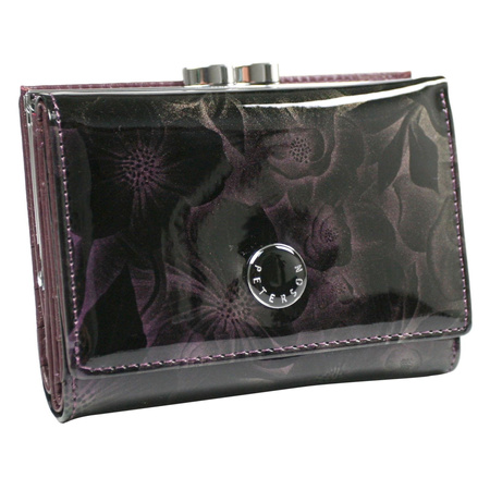 Portfel damski skóra naturalna skórzany Peterson