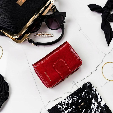 Portfel damski skórzany skóra naturalna  Peterson 