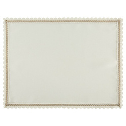 OBRUS LACE 30 X 40 CM KREMOWY